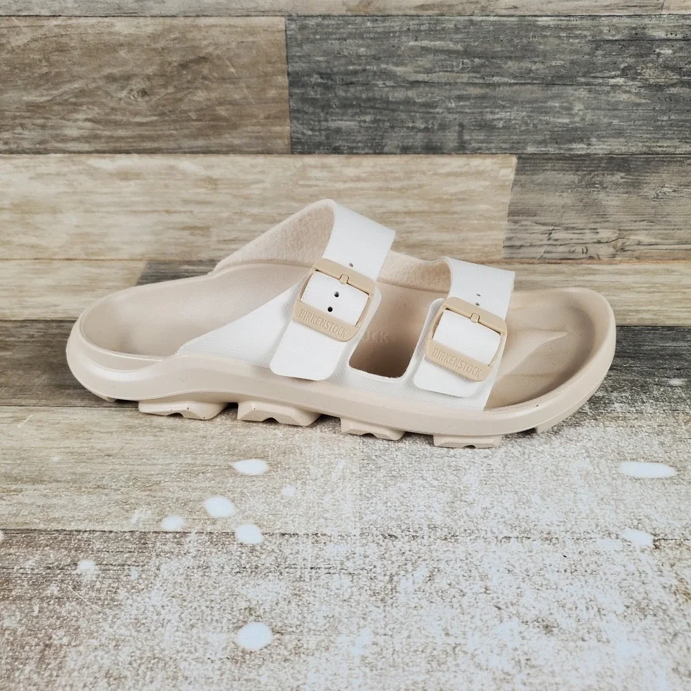Birkenstock Mogami Terra Stealth 2-Strap Mens Sandals Sz 11 Apex Eggshell